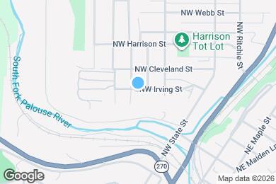 Map image of the property - 515 NW Irving St