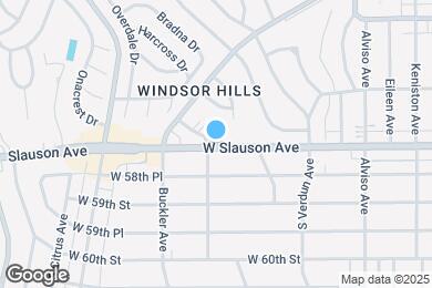 Map image of the property - 4243 W Slauson Ave