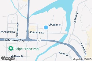 Map image of the property - 105 N Delavan St