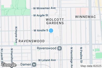 Map image of the property - 4847 N Wolcott Ave