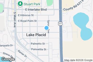 Map image of the property - 317 E Phoenix St