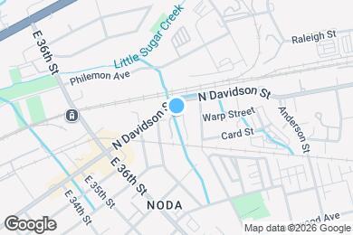 Map image of the property - 520 Patterson St