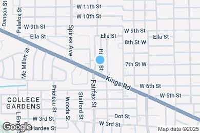 Map image of the property - 1682 Hiram St