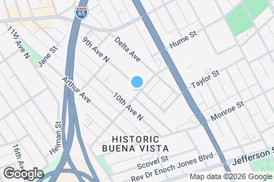 Map image of the property - 1501D 9th Ave N