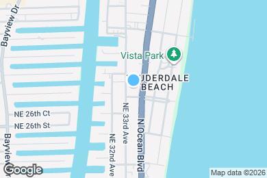 Map image of the property - 2701 N Ocean Blvd