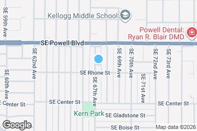 Map image of the property - 3616 SE 67th Ave