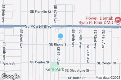 Map image of the property - 3618 SE 67th Ave