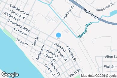 Map image of the property - 671 E Market St