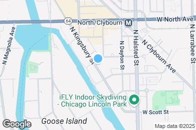Map image of the property - 1475 N Kingsbury St