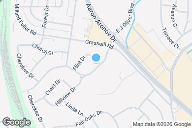 Map image of the property - 201 Ridgewood Ave