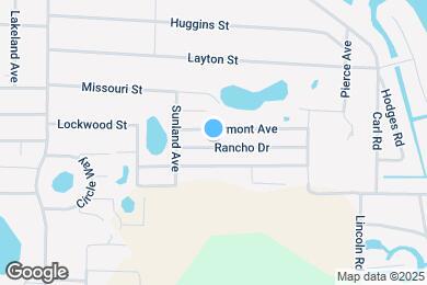 Map image of the property - 11625 Rancho Dr