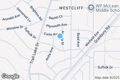 Map image of the property - 4016 Acacia St