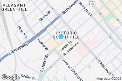 Map image of the property - 515 S Upper St