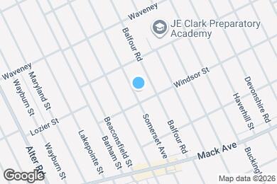 Map image of the property - 3926 Somerset Ave