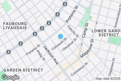 Map image of the property - 2015 Coliseum St