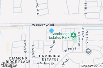 Map image of the property - 12167 W Yavapai Ln