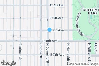 Map image of the property - 854 N Downing St