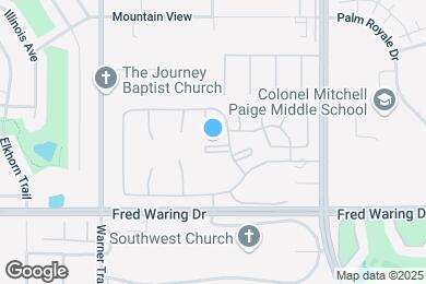 Map image of the property - 43717 Avenida Alicante