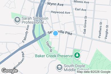 Map image of the property - 1509 Layman St