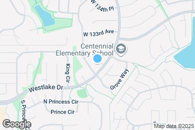 Map image of the property - 3138 W 131st Cir