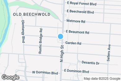 Map image of the property - 4627 N High St