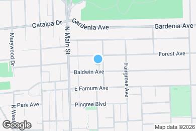 Map image of the property - 229 Baldwin Ave