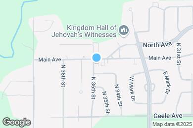 Map image of the property - 2517 N 36th St