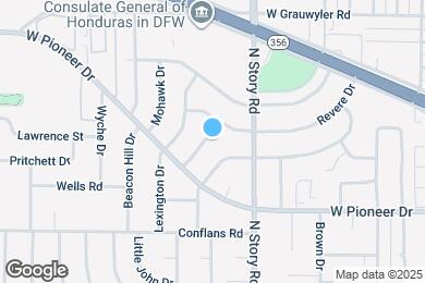 Map image of the property - 930 Liberty Dr
