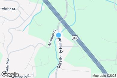 Map image of the property - 1967 Old Liberty Hill Rd