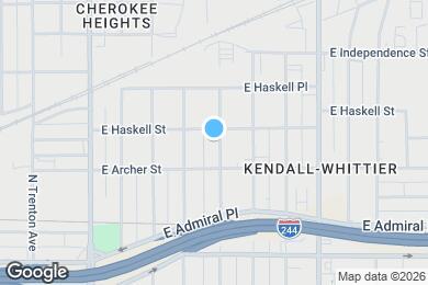 Map image of the property - 124 N Yorktown Ave