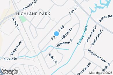 Map image of the property - 1231 Springhill Rd