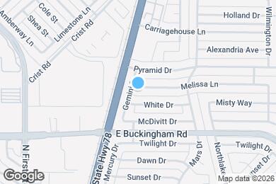 Map image of the property - 614 Melissa Ln