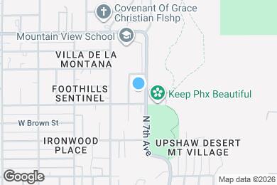 Map image of the property - 10216 N 7th Ave