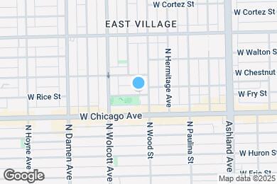 Map image of the property - 1826 W Rice St