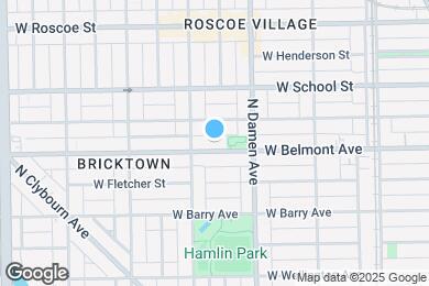 Map image of the property - 2040 W Belmont Ave