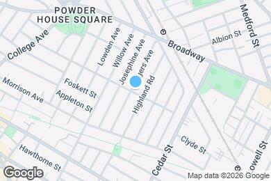Map image of the property - 53 Rogers Ave