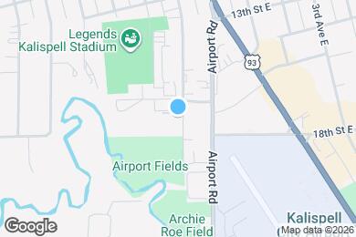 Map image of the property - 1704 1st Ave W