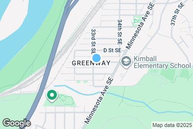 Map image of the property - 3301 Ely Pl SE