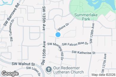 Map image of the property - 13338 SW Shore Dr
