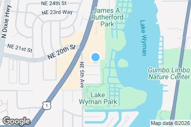 Map image of the property - 541 NE 18th St