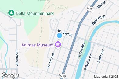 Map image of the property - 3146 W 3rd Ave