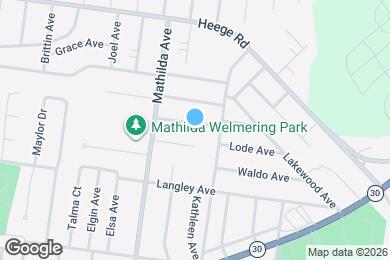 Map image of the property - 5322 Vine Ave