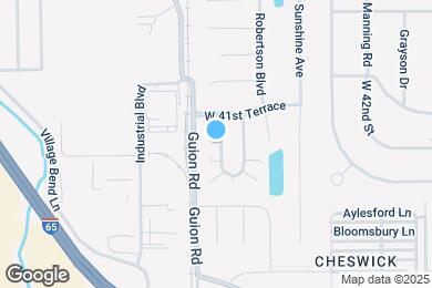 Map image of the property - 4110 Luxembourg Cir W