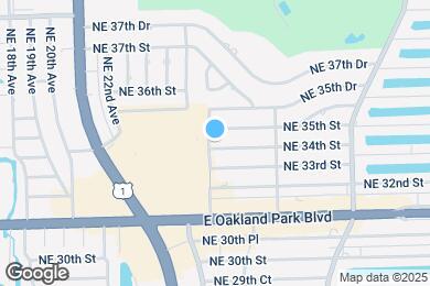 Map image of the property - 2601 NE 34th St