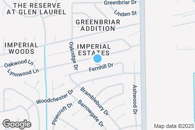 Map image of the property - 13602 Fernhill Dr