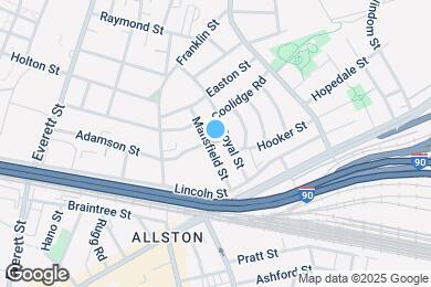 Map image of the property - 31 Mansfield St