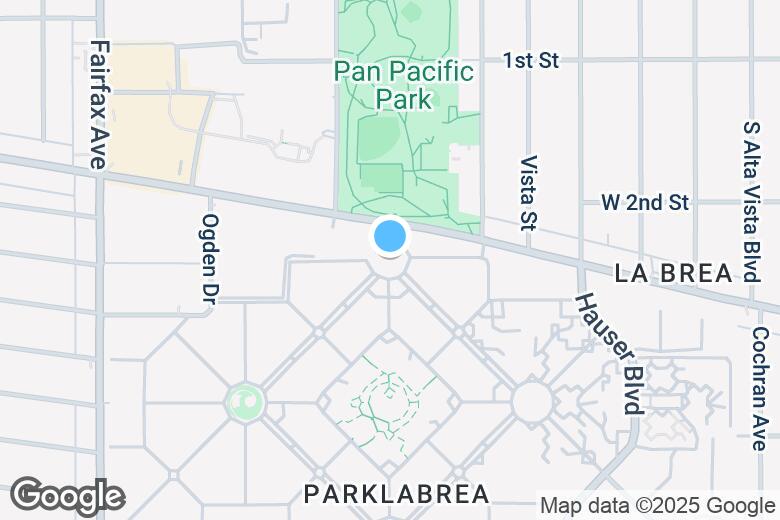 Map Of Park La Brea Park La Brea - 6200 W 3Rd St Los Angeles Ca 90036 | Apartment Finder
