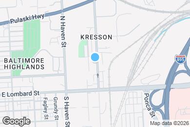 Map image of the property - 22 N Kresson St