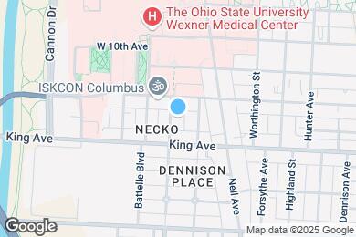 Map image of the property - 1486 Michigan Ave