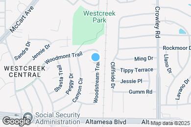 Map image of the property - 2301 Fall Ct